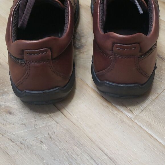 Ecco Brown Leather Casual Men\'s Lace Up Shoe Size 8/8.5 main image 8